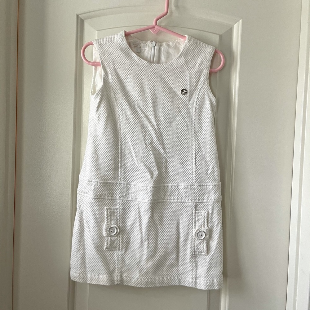 Gucci white dress